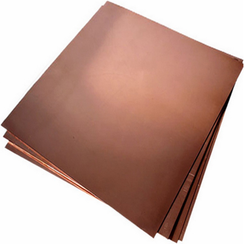 Hot Sale 1mm 2mm 3mm 4mm 5mm Copper Plate Copper Sheet Price Per Kg Pure Red Copper in Stock