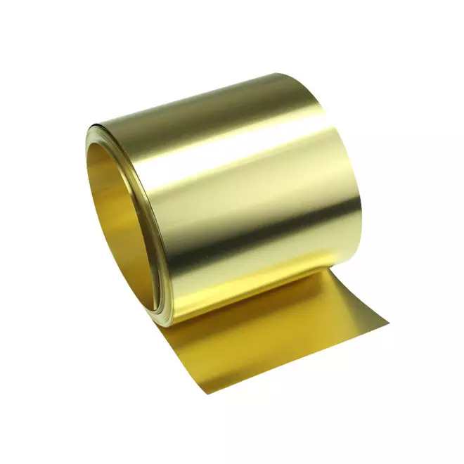 Professional Manufacturer Copper Strip Coil Max 1020mm Width C2680 C2600 C2800 Brass Coil / Brass Foil