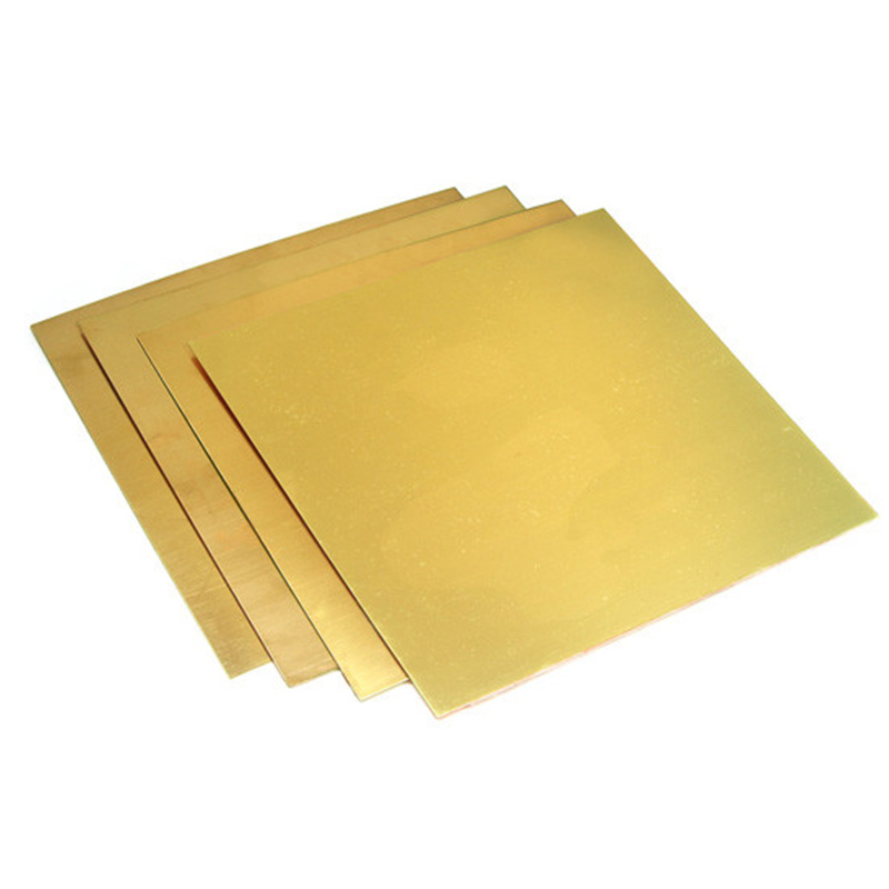 Export Good Price And Quality Brass Copper Plate H62 H63 2mm 3mm Thick Brass Plate / Copper Sheet