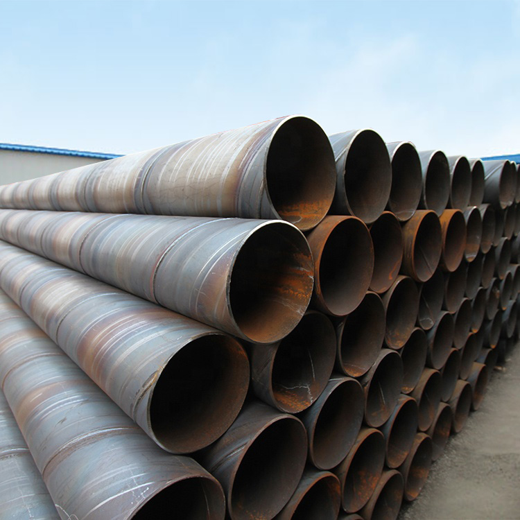 Hot Selling Carbon Welded ERW LSAW SSAW Spiral Steel Pipe with Competitive Price