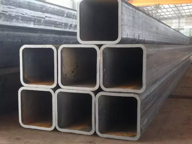 Export High Quality 40x40 Welded Black Carbon Square /rectangular Steel Pipe for Steel Construction