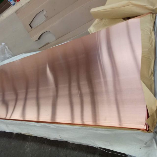 Export High Quality 0.1-200mm Thickness Metal Pure Copper Plate Sheet for House Pipes