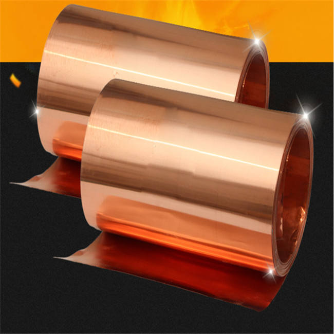 Export Good Price 0.01mm - 1mm Thickness Custom Width 99.99% Pure Copper WithHigh Quality
