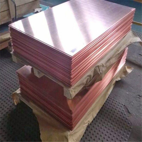 Export High Quality Custom 0.8mm / 6mm 99.99 Pure Bronze Copper Sheet / Red Copper Plate / Sheets
