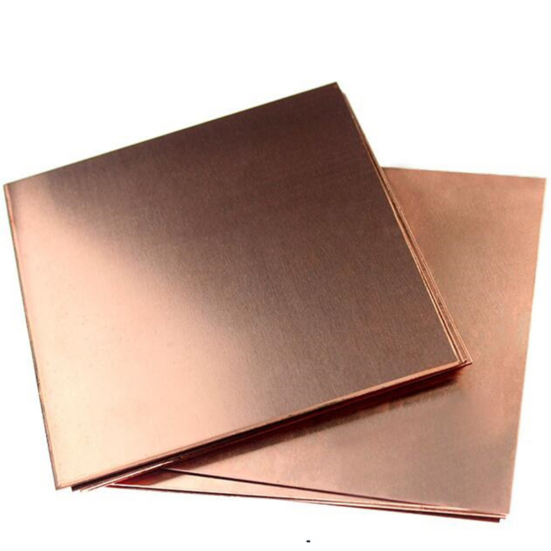 Export Custom High Quality Yellow Copper Plate Copper Plate Price 99.99 Pure Copper