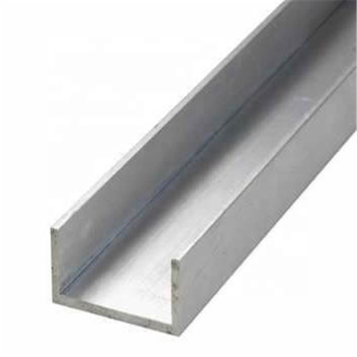 Best Selling Hot Rolled Stainless U/C Steel Channel Steel 201 304L 316 316L 321 304 Dimensions Price Per Meter