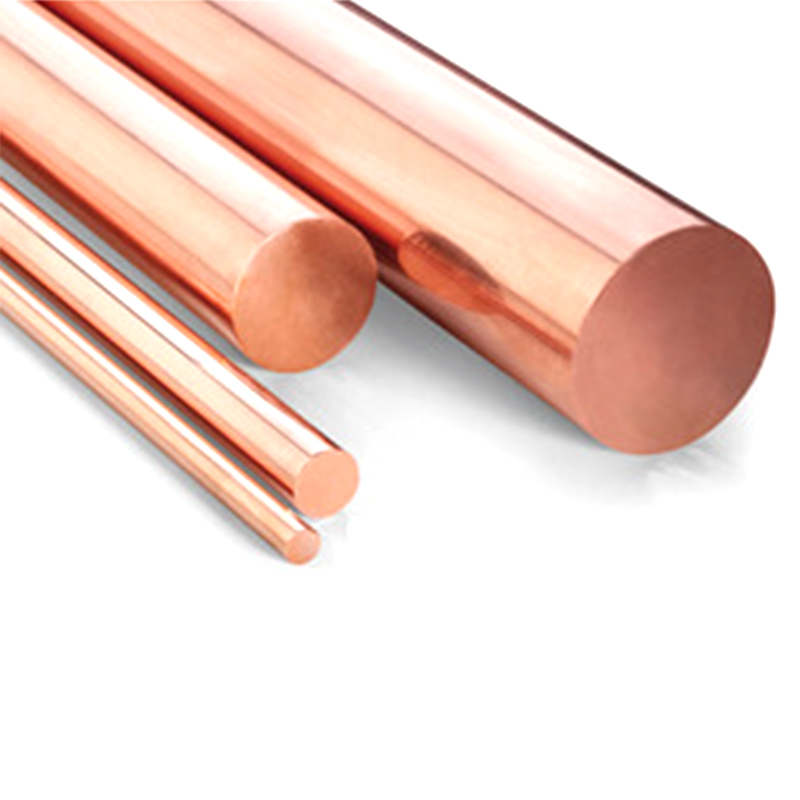 Export Higher Density 99.9% Pure Red Copper Rod with Good Corrosion Resistant And High Repurchase Rate