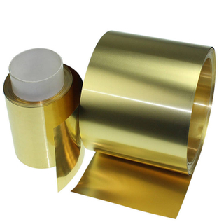 Professional Manufacturer Copper Strip Coil Max 1020mm Width C2680 C2600 C2800 Brass Coil / Brass Foil