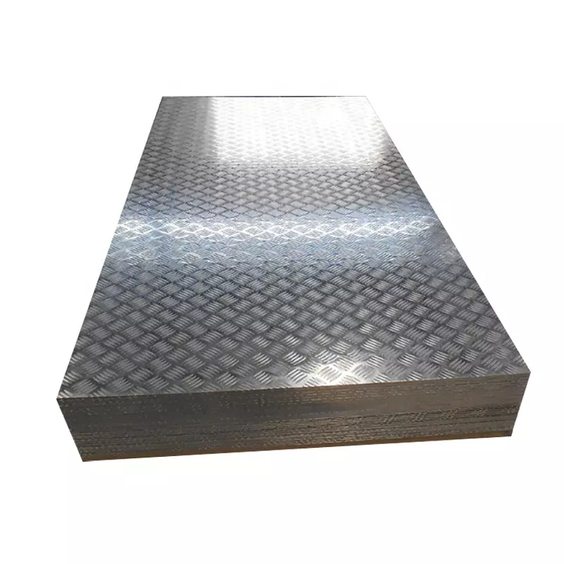 Export High Quality Hot Rolled Carbon Standard Steel Checkered Plate Q235B Checked Steel Plate
