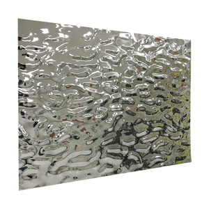 Export Beautiful Decoration Aisi Astm 316 Stainless Steel Water Ripple for ceilling